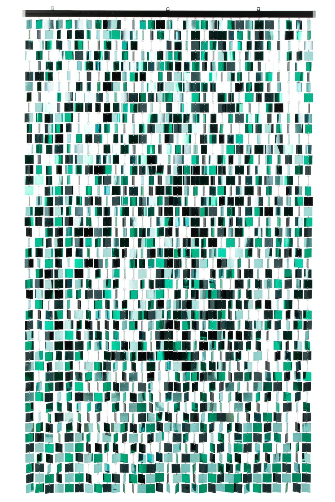 Curtain Sequin Pet Blue/Green
