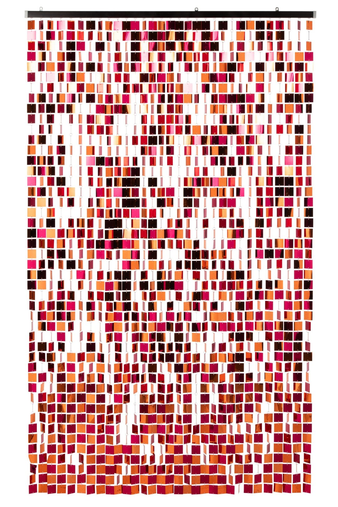 Curtain Sequin Pet Pink/Orange