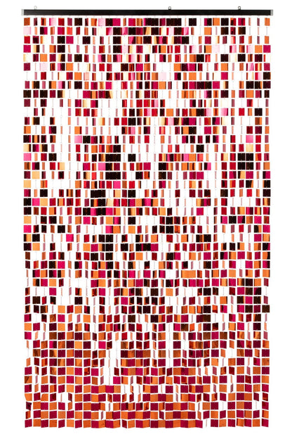 Curtain Sequin Pet Pink/Orange