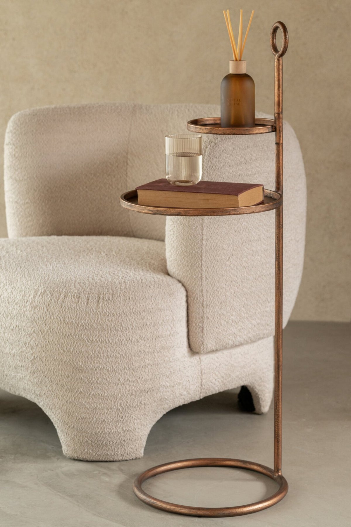 Side Table Iron Bronze