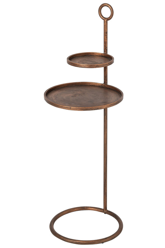 Side Table Iron Bronze