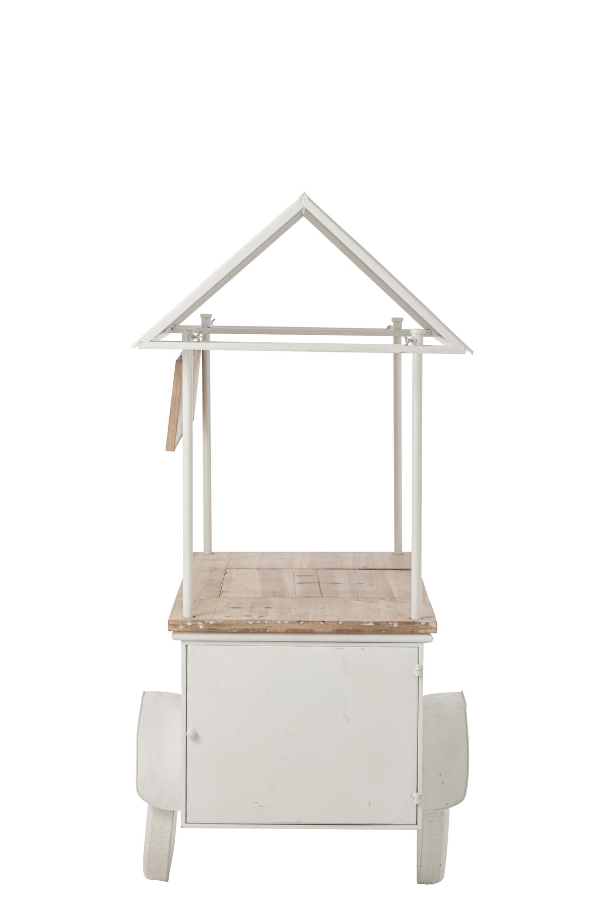 Buffet Kiosk Metal White