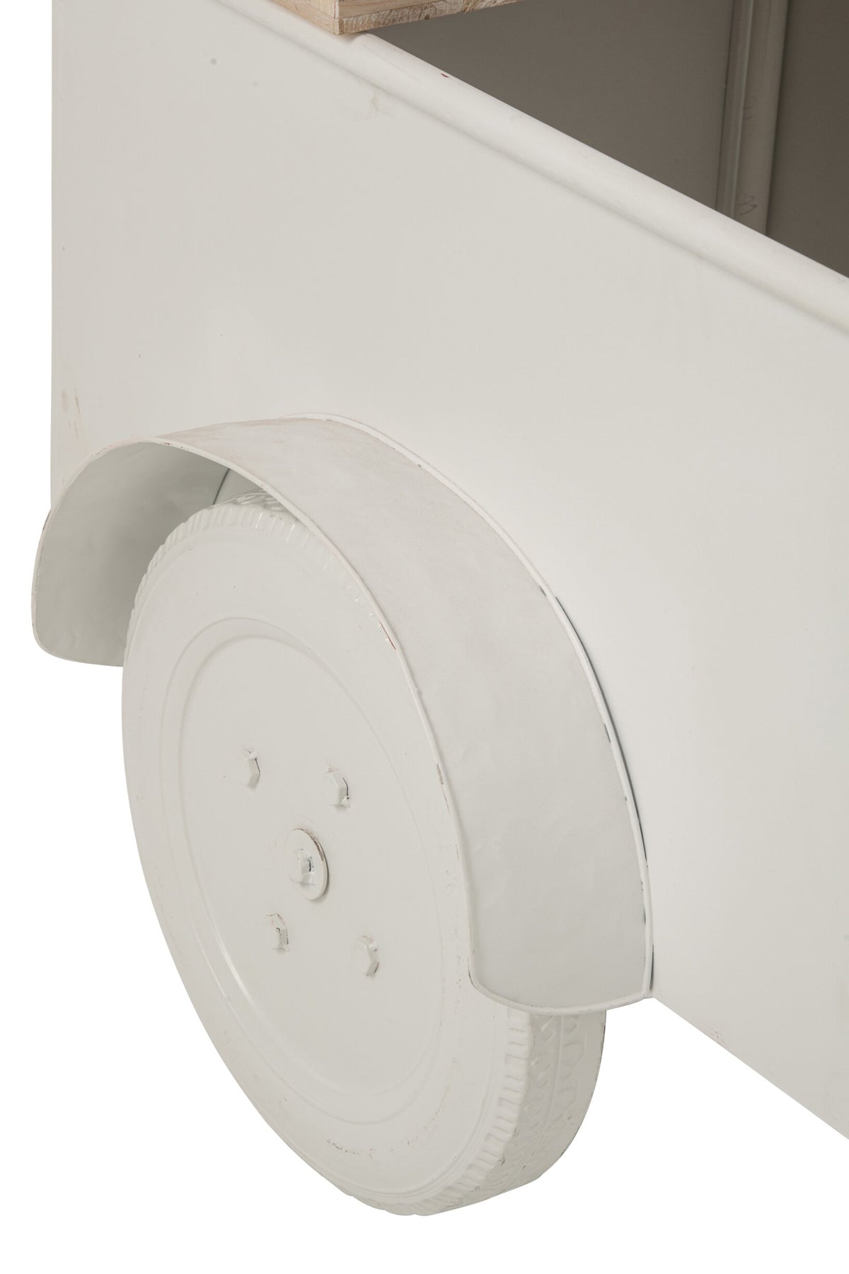 Buffet Kiosk Metal White