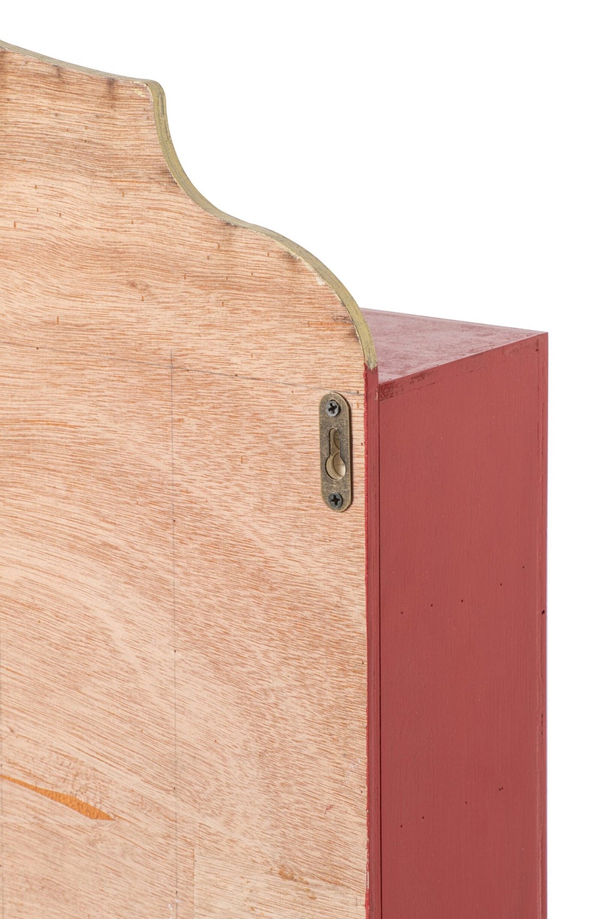 Advent Calendar Wood Red/White
