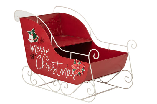 Sledge Metal Red/White