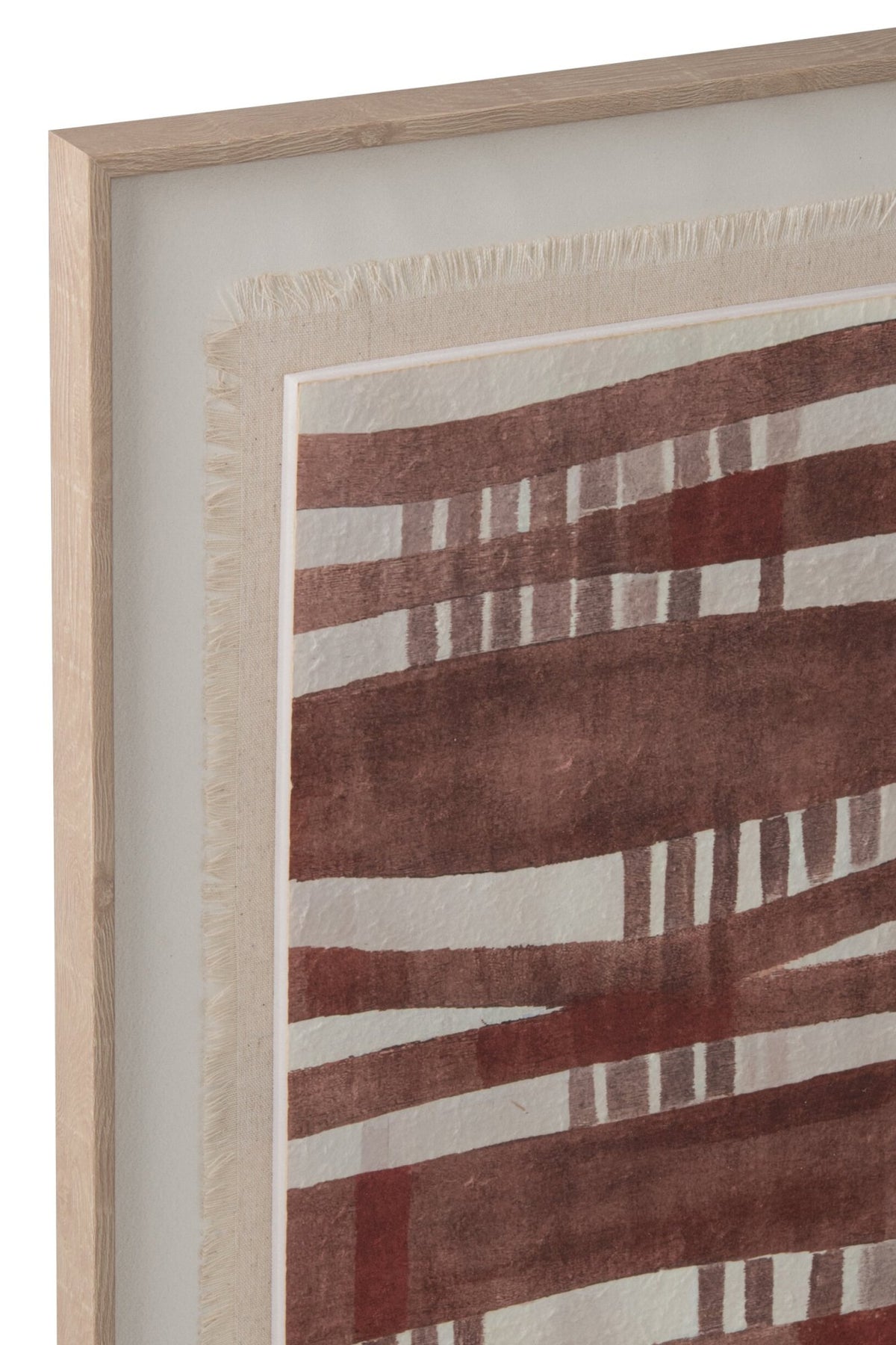 Painting Canvas Dark Blue/Rust Brown Assortment Of 2