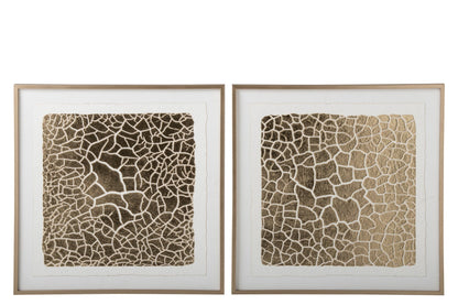 Painting MDF Gold Assortment Of 2
