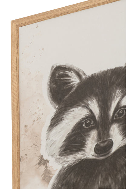 Wall Decoration Wild Canvas Multi Assortment Of 4