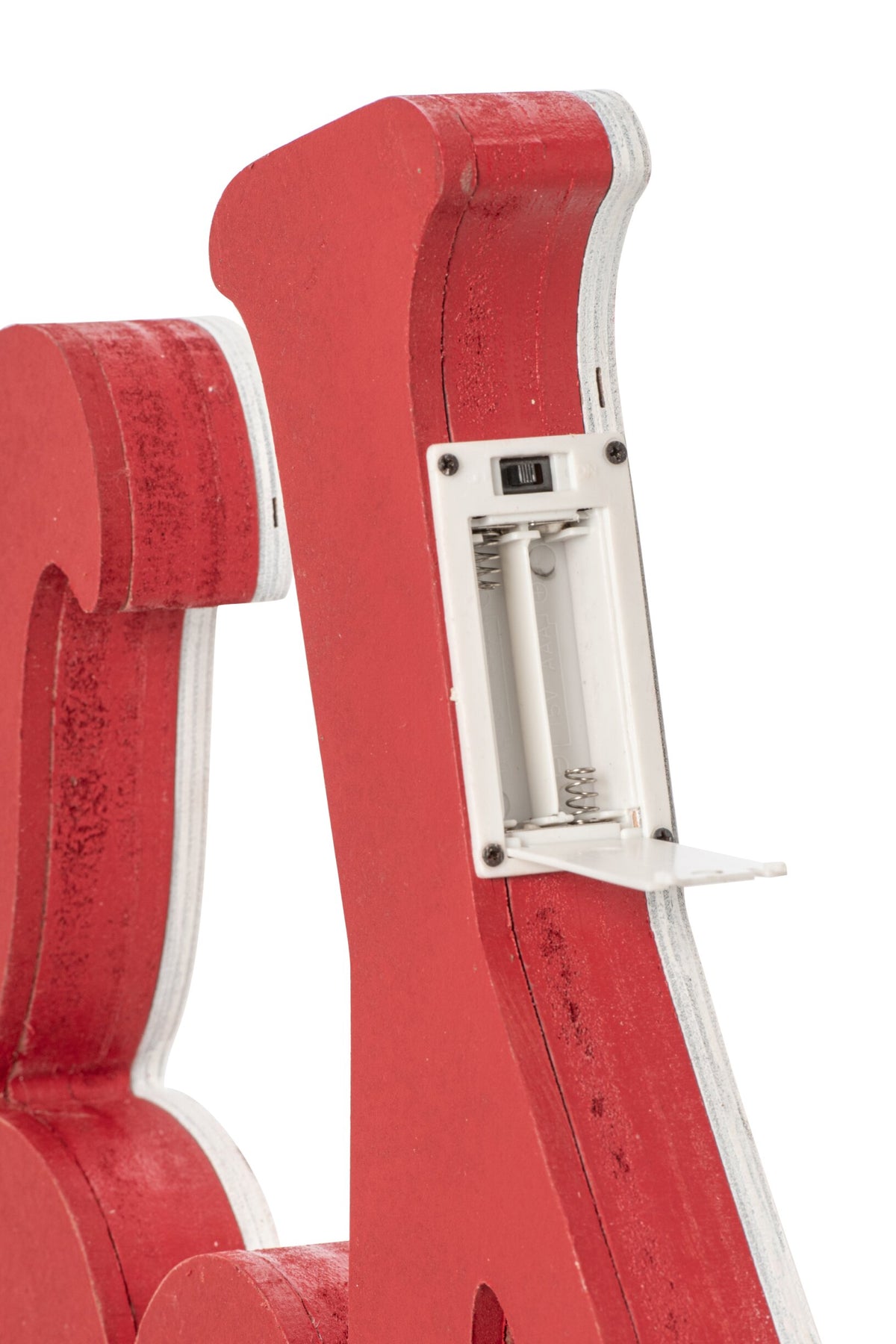 Xmas Wood Red/White