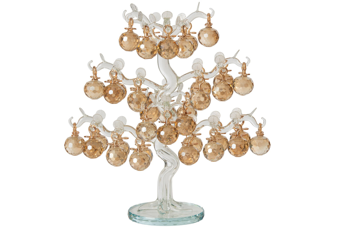 Tree Crystal Gold