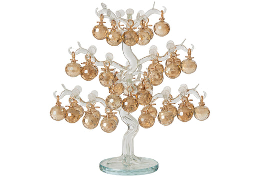 Tree Crystal Gold
