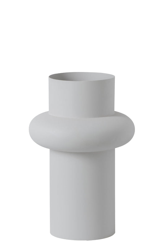Vase Iron White