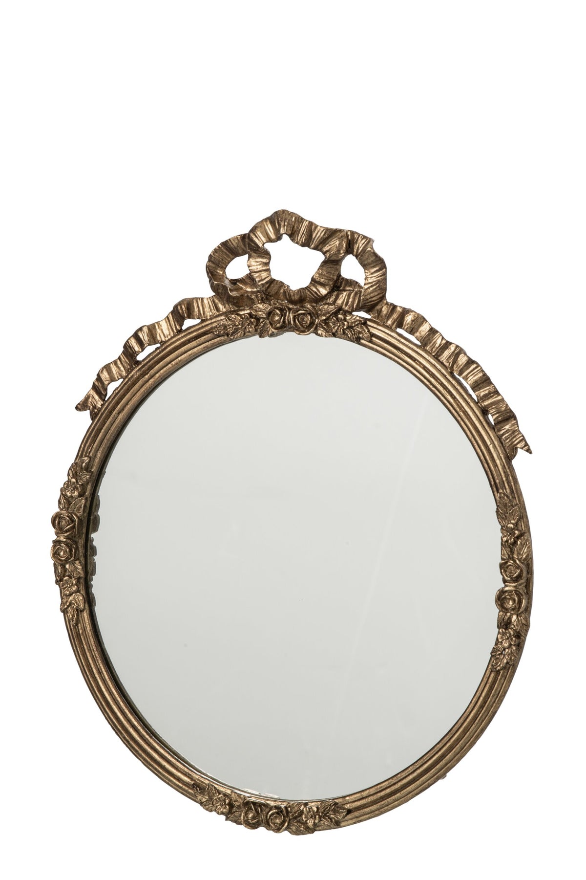 Wall Mirror Ted Pewter Brass