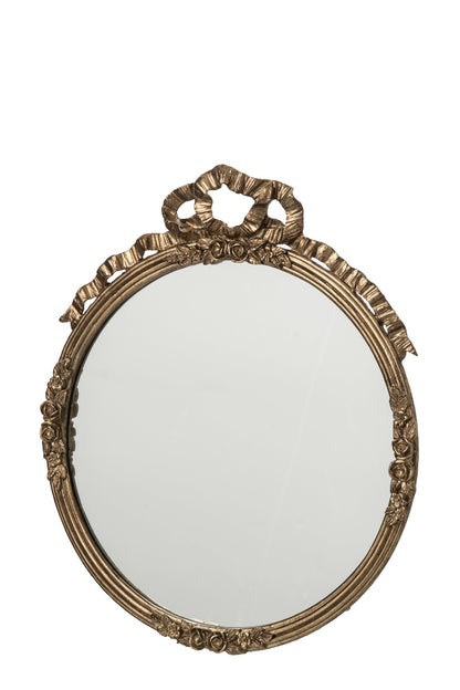 Wall Mirror Ted Pewter Brass