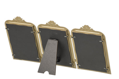 Painting Triptych Pewter Multi