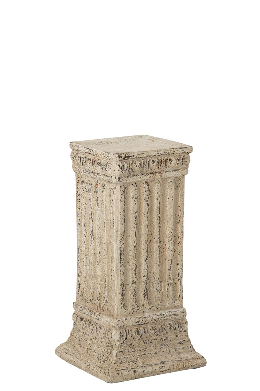 Pedestal MgO Off-White