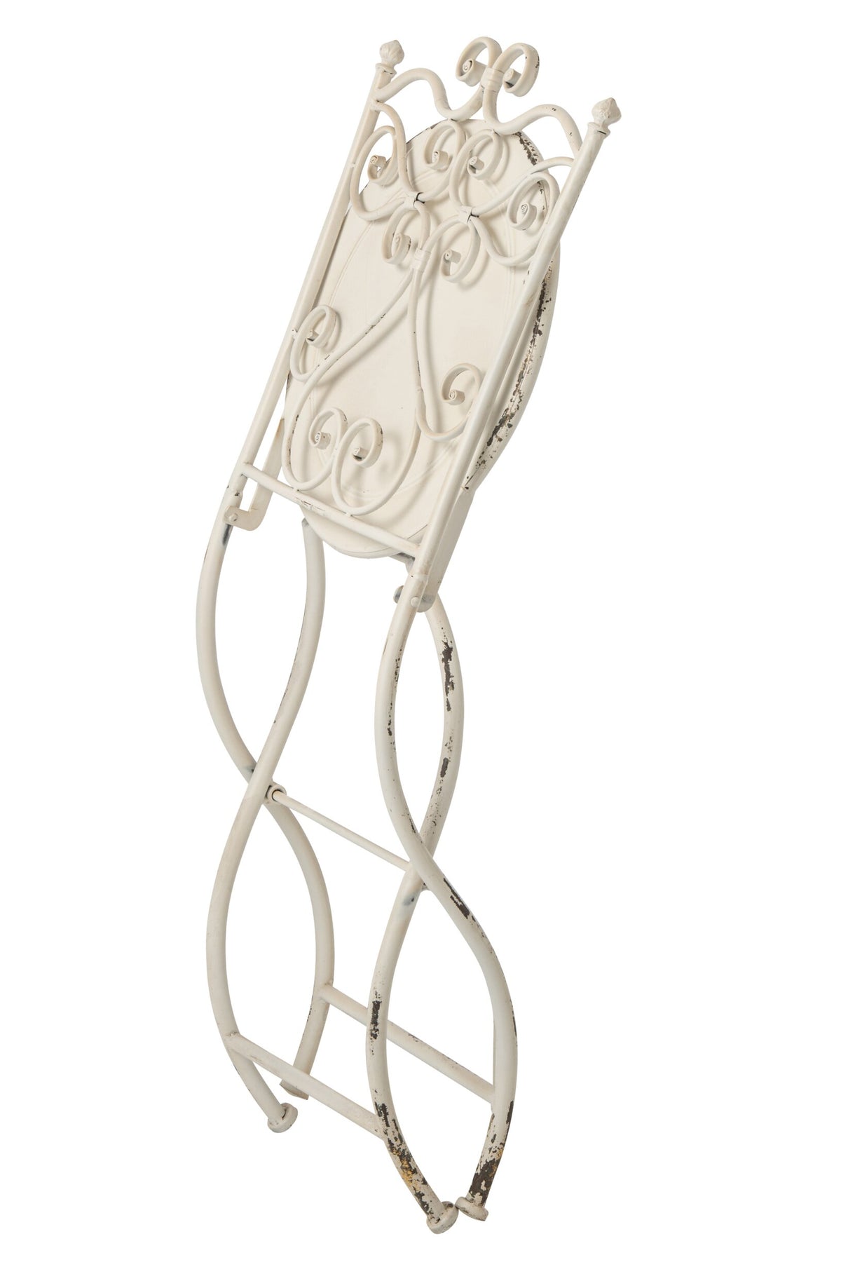 Garden Chair Metal Off-White
