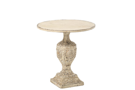 Garden Table MgO Off-White