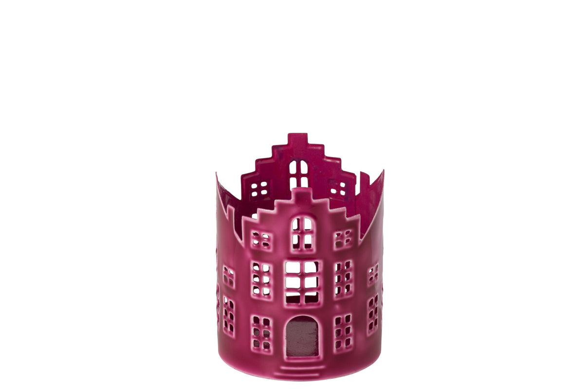 Lantaarn Huis Ijzer Fuchsia