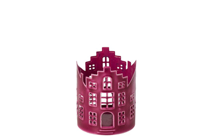 Lantaarn Huis Ijzer Fuchsia