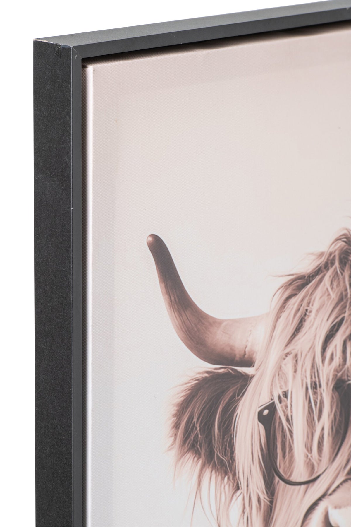 Poster Cow MDF Brown Assortment Of 2