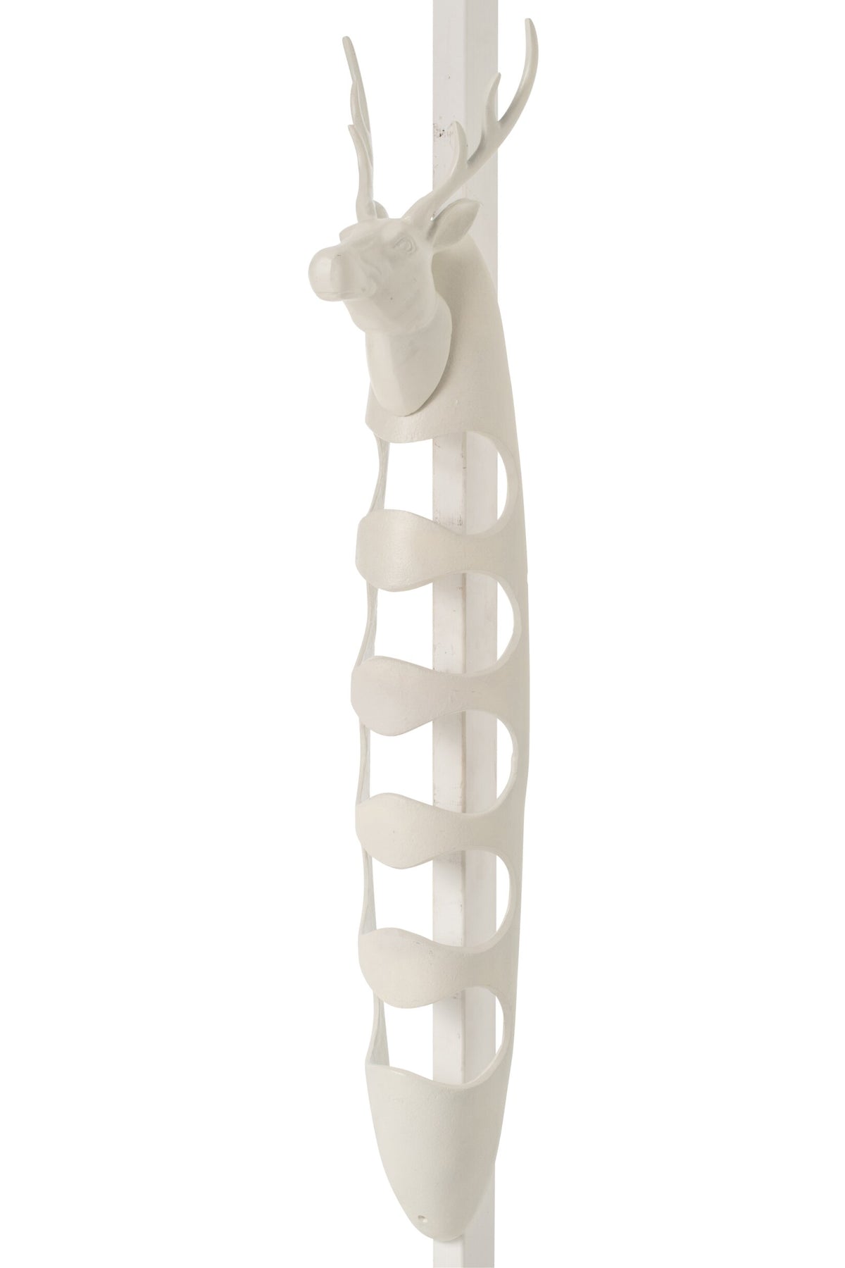 Wine Rack Deer Aluminium Off-White