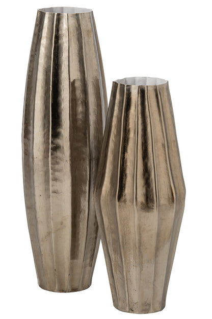 Vase Aluminium Gold Large