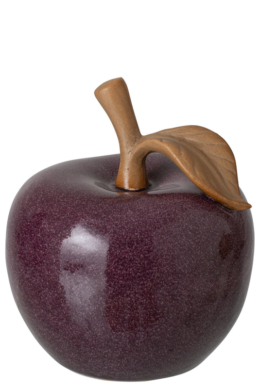 Apple Stoneware Aubergine