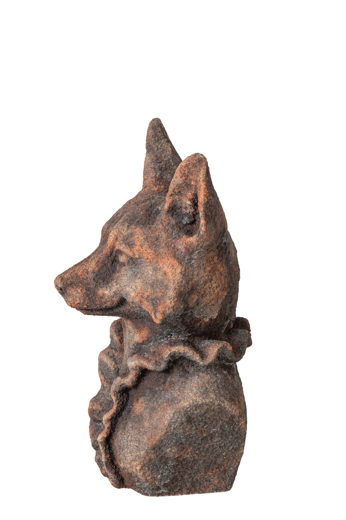 Fox Polyresin Brown Small