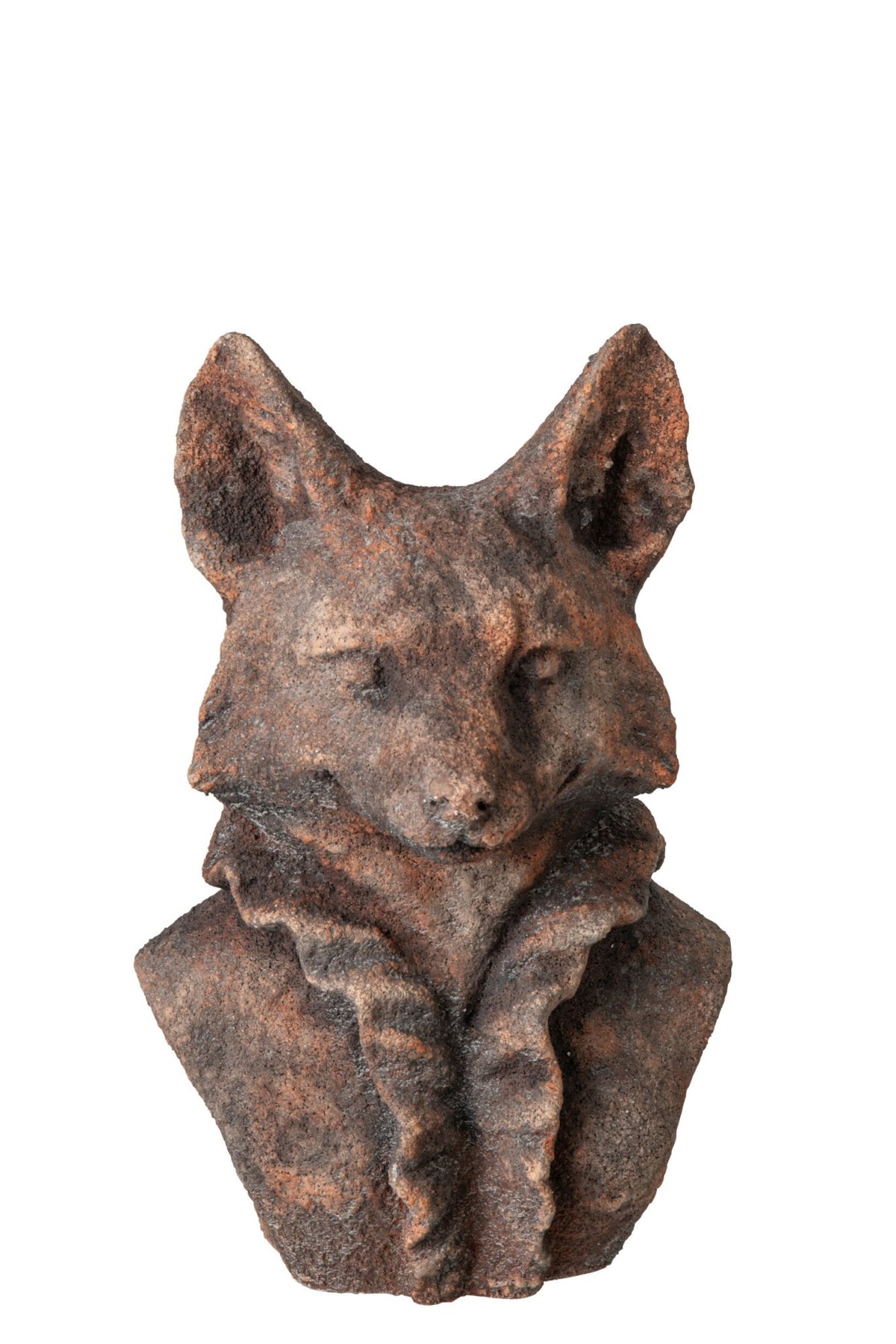 Fox Polyresin Brown Small