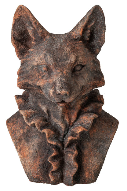 Fox Polyresin Brown Large