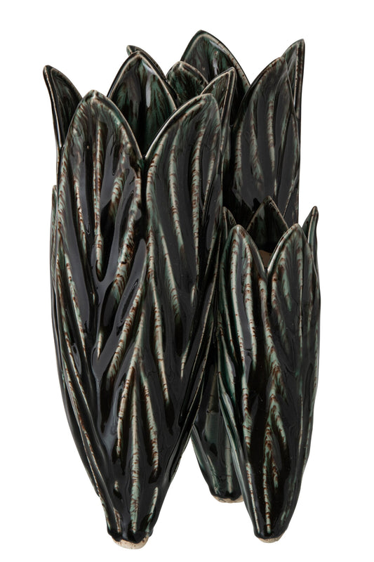 Vase Clay Petrol