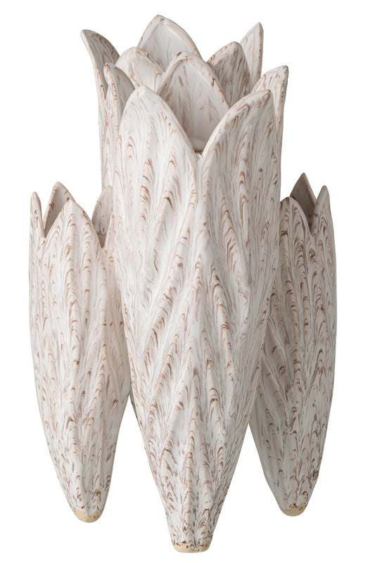 Vase Clay Light Beige