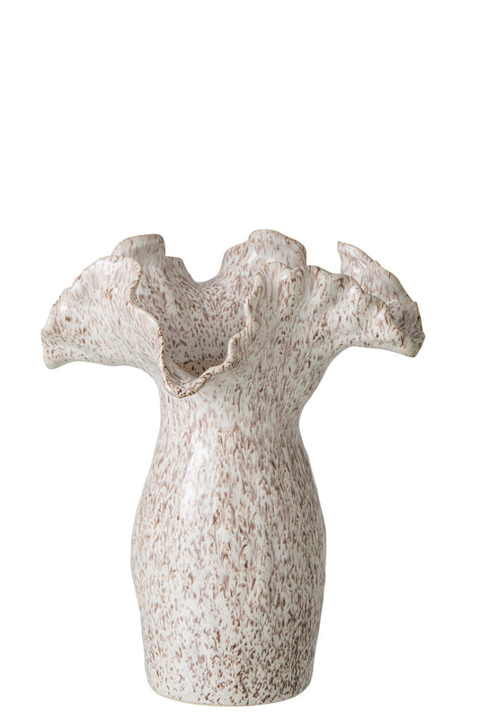 Vase Clay Light Beige Small