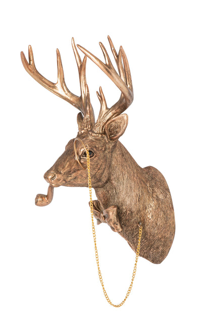 Deer Head Resin Copper