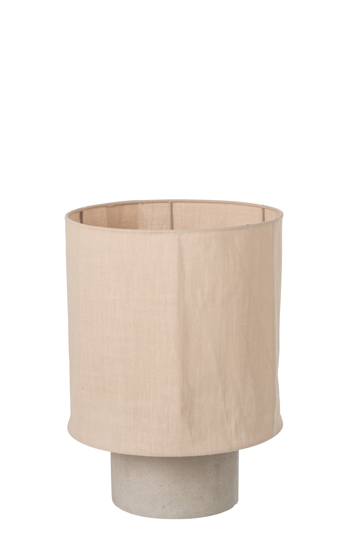 Table lamp cement beige medium