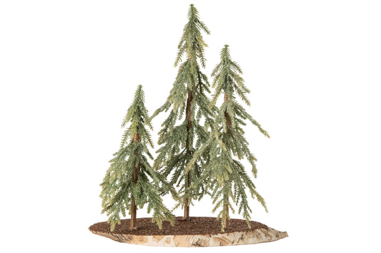 Christmas Tree Polyethylene Dark Green/Natural