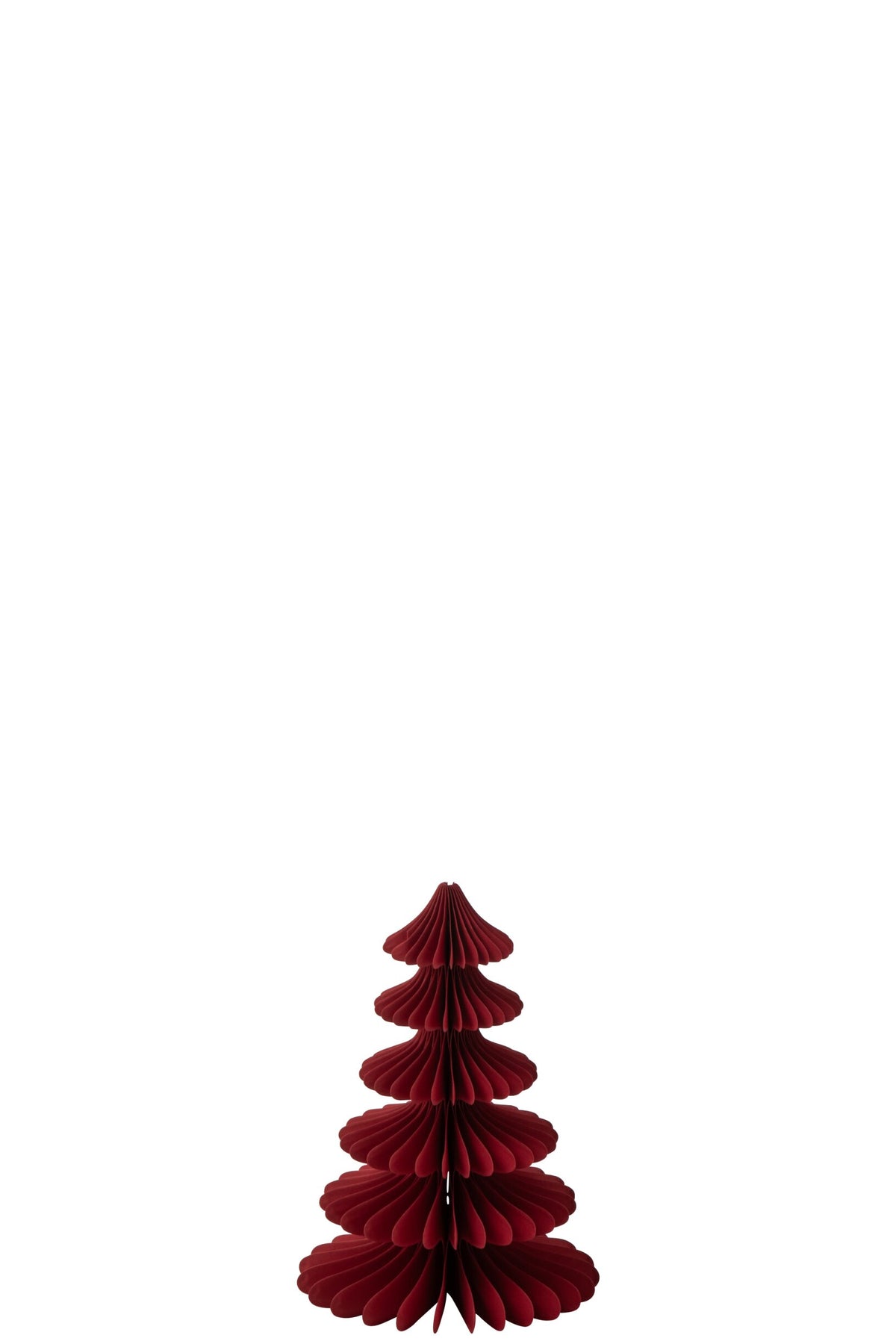 Tree Paper Christmas Red Extra Small