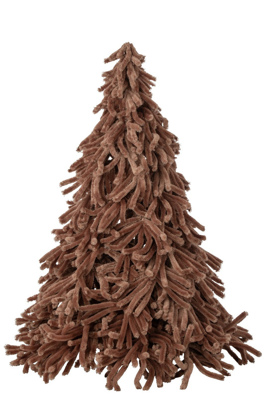 Christmas Tree Fluffy Polyester Camel Large