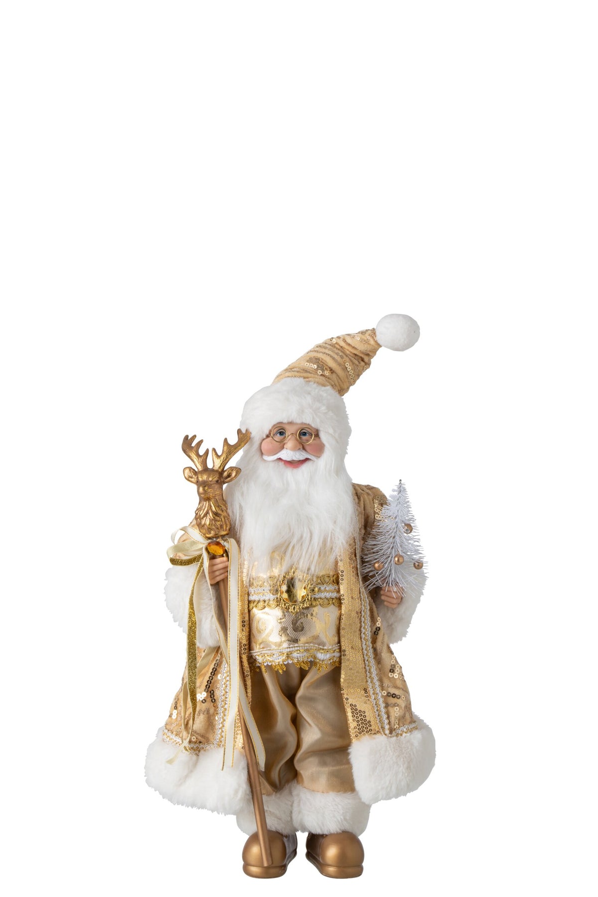 Santa Claus Synthetic Gold Small