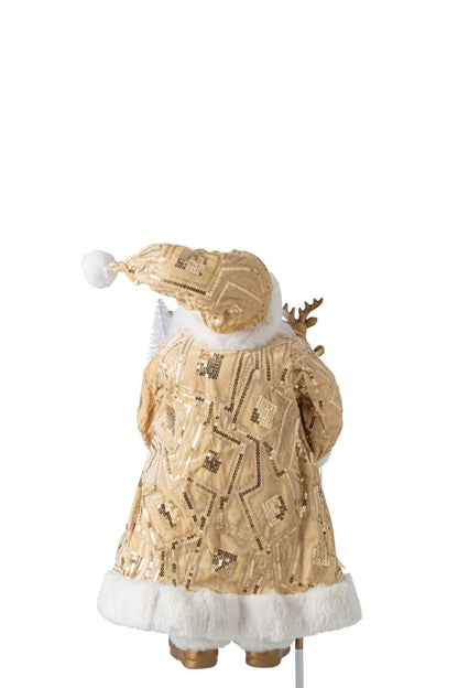 Santa Claus Synthetic Gold Medium