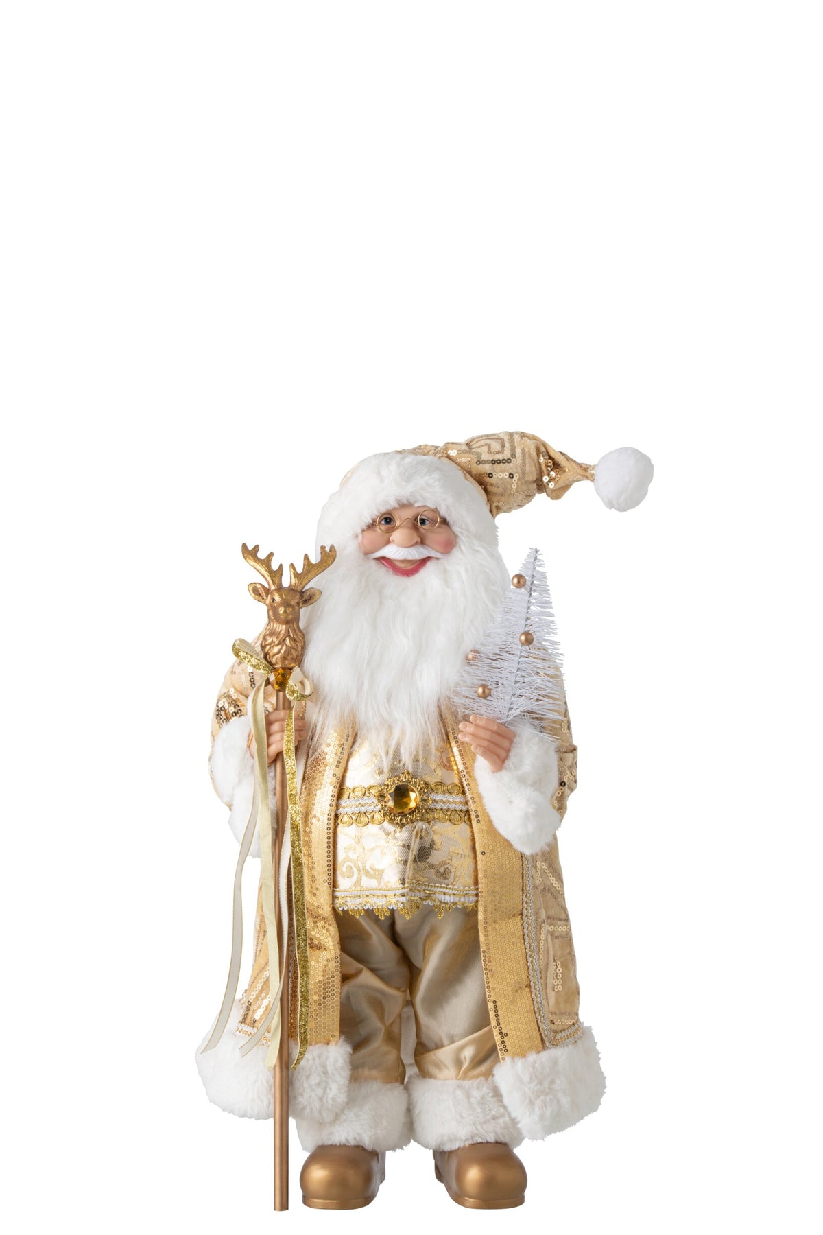 Santa Claus Synthetic Gold Medium