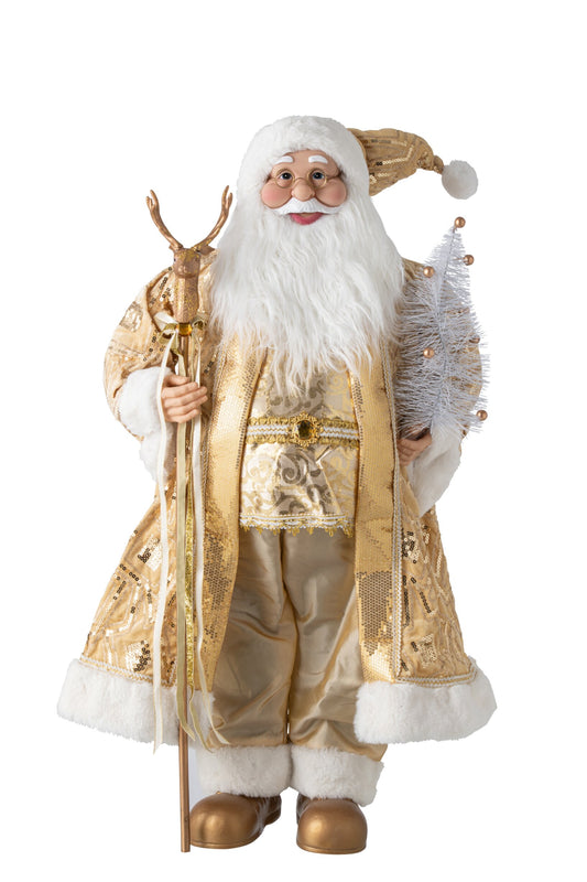 Santa Claus Synthetic Gold Large