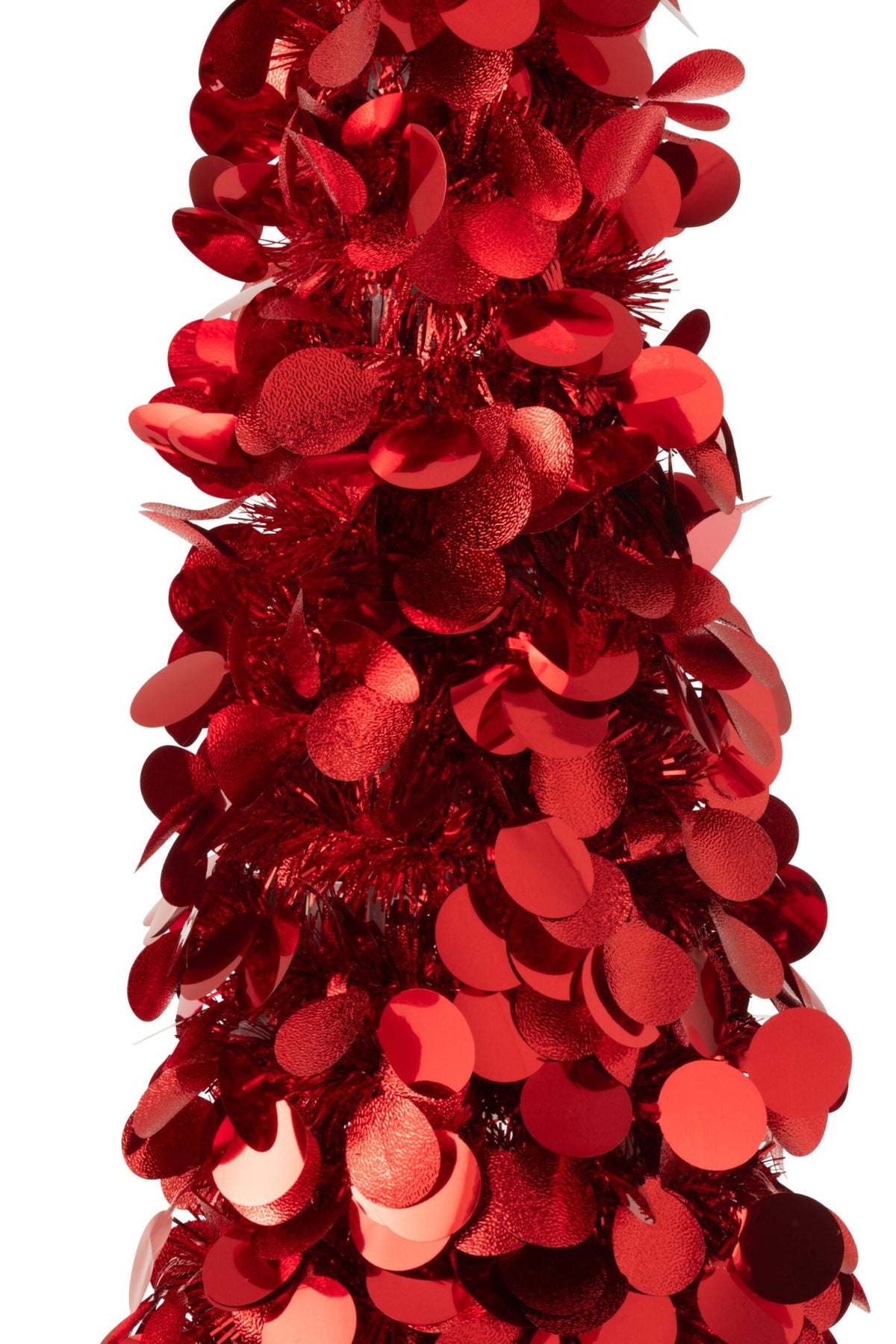 Tree Sparkling Polystyrene Red Extra Large