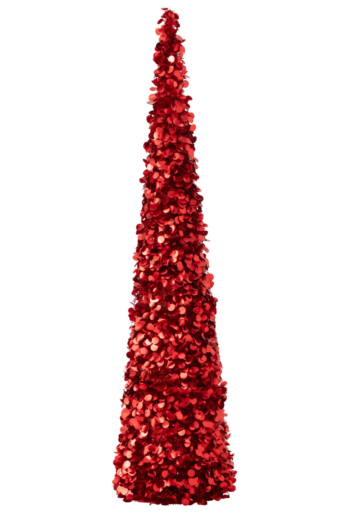 Tree Sparkling Polystyrene Red Extra Large