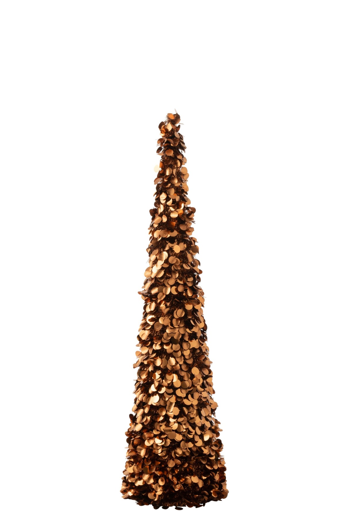 Tree Sparkling Polystyrene Brown Large