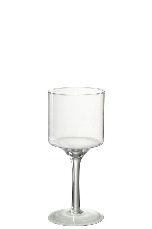 Windlicht Seni Glas Transparant Small