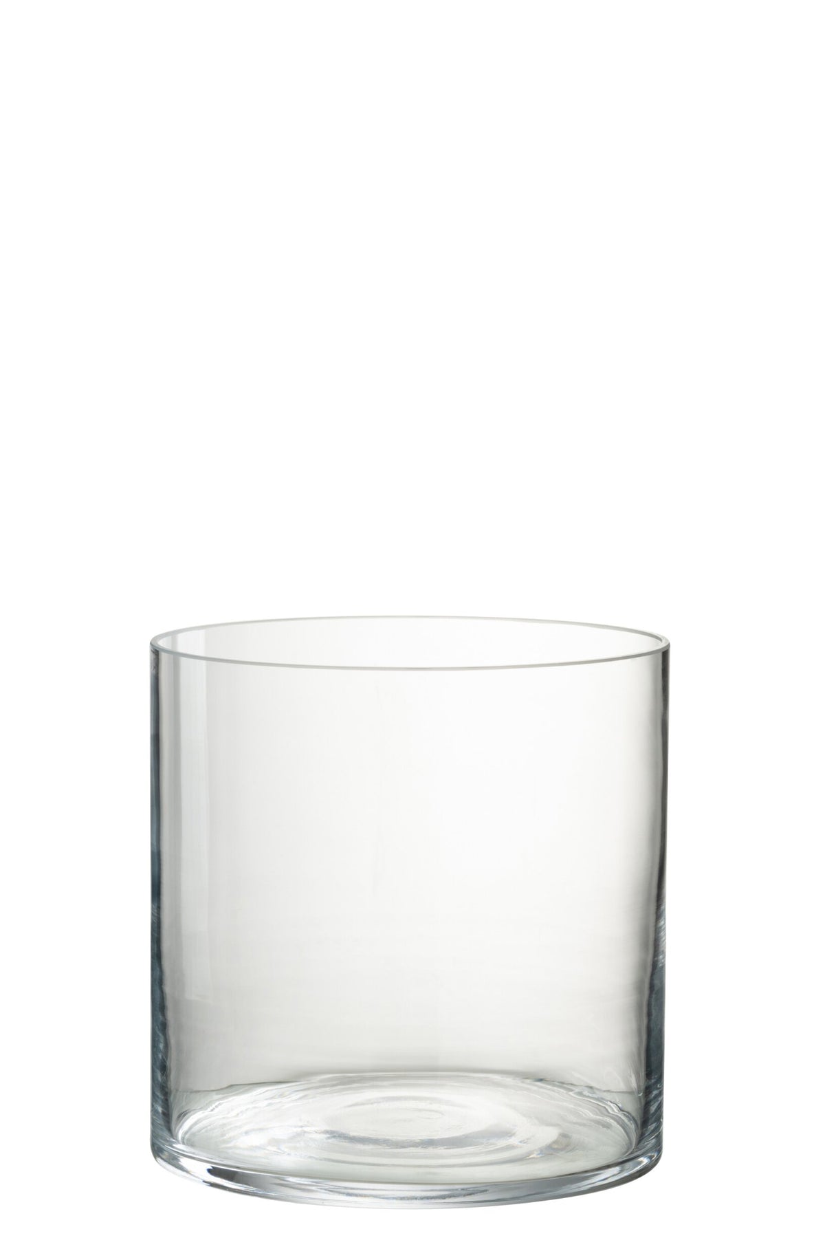 Windlicht Rond Glas Transparant Small