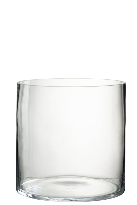 Windlicht Rond Glas Transparant