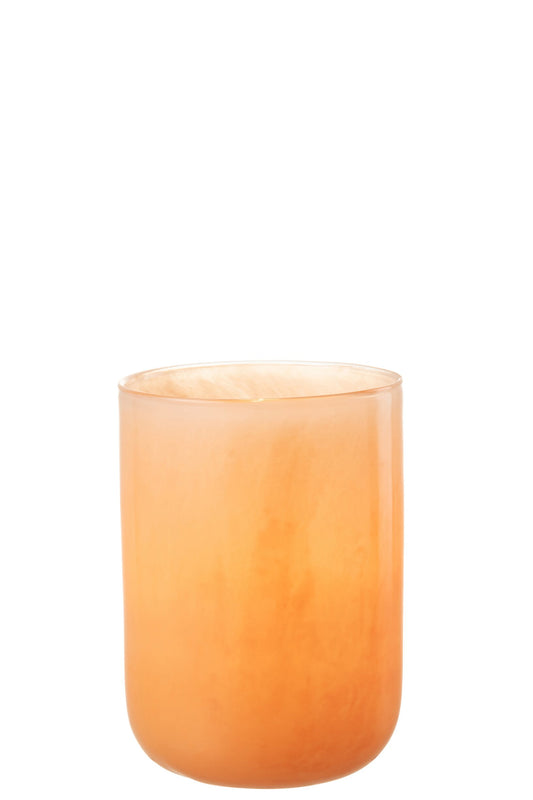 Vase Corrie Glass Coral Medium